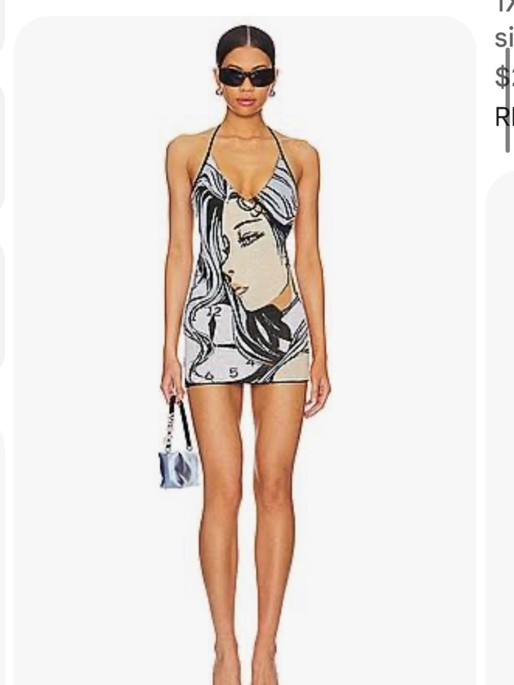 Anime clock halter dress
1X blue - sold out